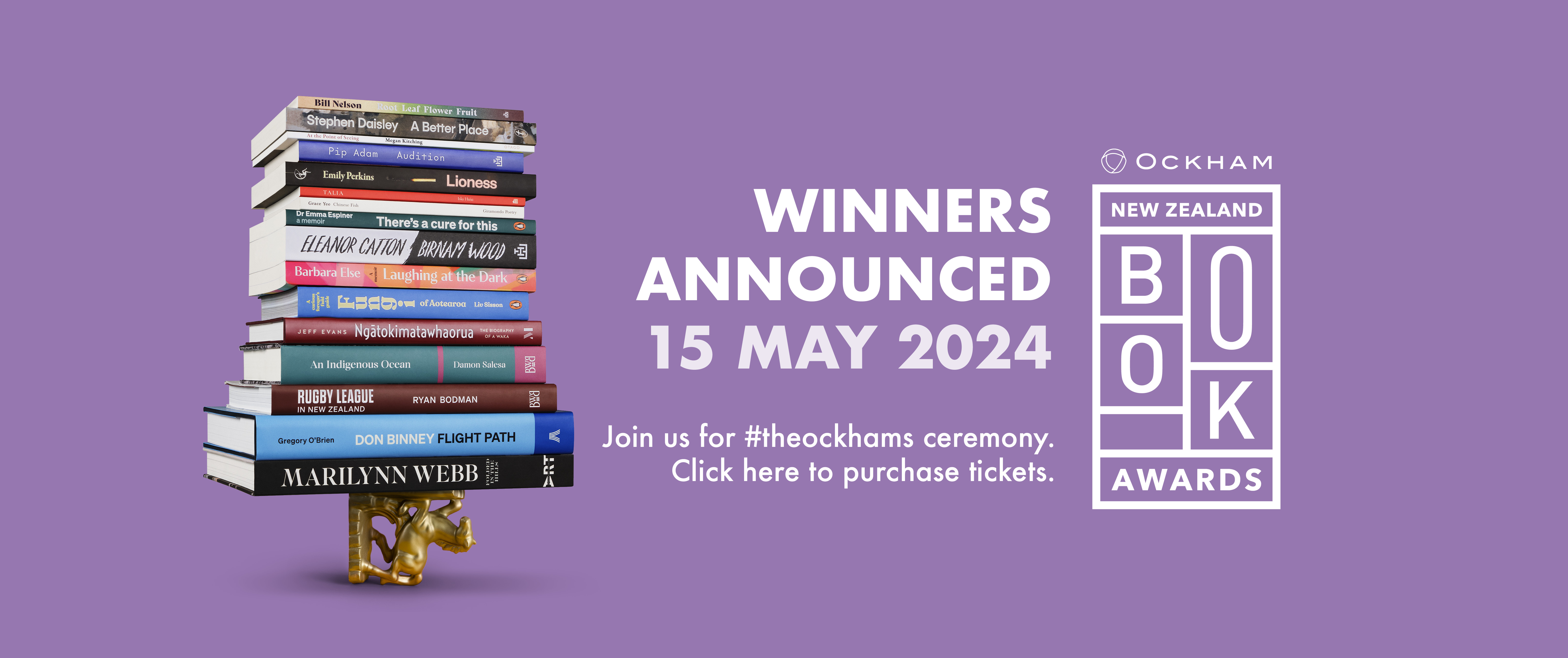2024 Winners announced 15 May 2024 - Purchase tickets
