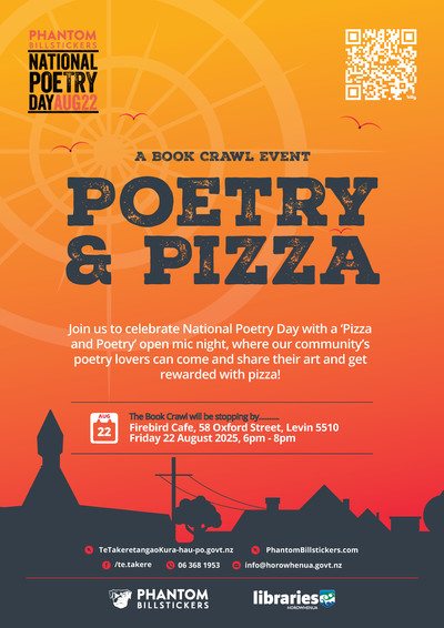 Horowhenua Library Book Crawl event poster.jpg