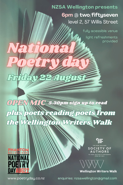 NZSA Wellington Writers Walk Gigi Fenster event poster.png