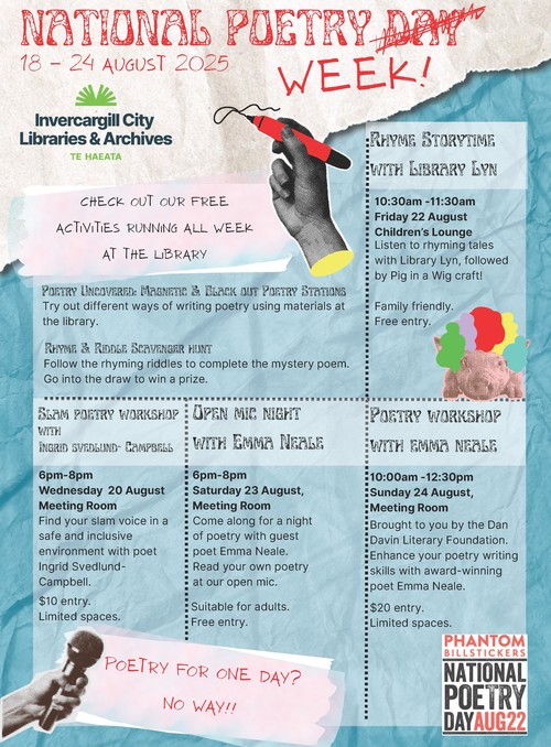 Invercargill Library Poetry Week Events Poster.jpg