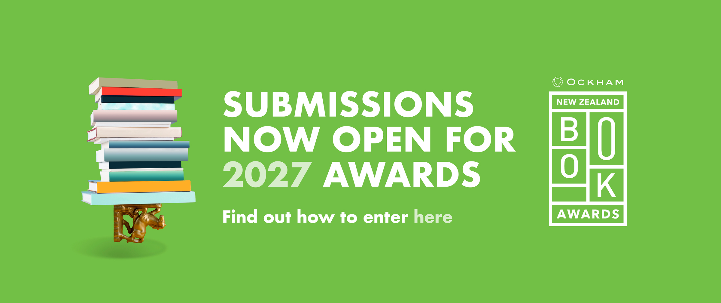 Submissions now open for 2027 Awards - Find out how to enter here