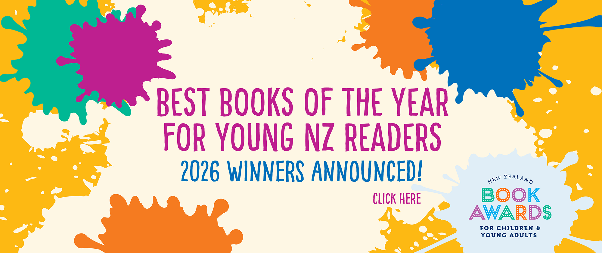 Best Books of the Year for Young NZ Readers 2026 - 2026 Winners announced!